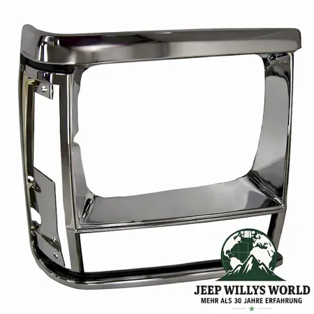 Scheinwerferrahmen Chrom Rechts Jeep Cherokee 91-96