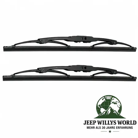 Anco Windshield Wiper Blade Set. Front left & right side. Jeep Wrangler TJ (1996-2006)