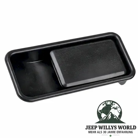 Türgriffmulde außen Halbtüre Rechts Schwarz Jeep Wrangler 87-06
