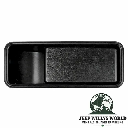 Türgriffmulde außen Halbtüre Rechts Schwarz Jeep Wrangler 87-06