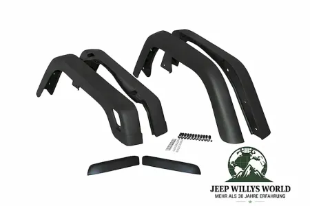 Kotflügelverbreiterung Serienverbreiterung 6-teilig Jeep Wrangler 96-06