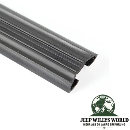 Fairchild full door glasss weatherstrip seal kit (left & right side). Jeep Wrangler TJ (1996-2006) top view