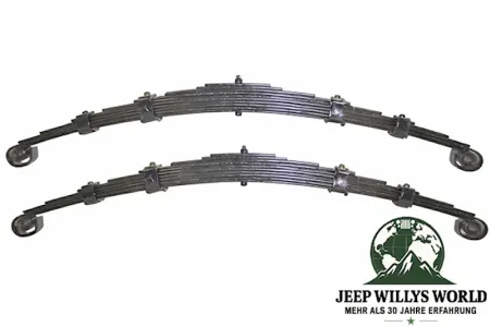 Blattfeder Blattfederpaket Paar vorne 10-Lagen Jeep CJ Willys Ford GPW 41-64