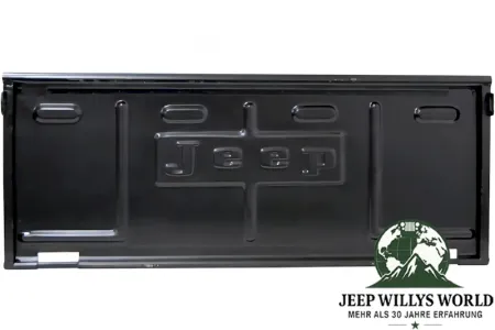 Heckklappe mit Jeep Prägung CJ2A CJ3A CJ3B CJ5 46-75