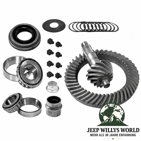 Ring & Pinion Set Differential Front Axle Dana 30 3.55 Jeep Wrangler TJ 02.10.00-06