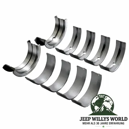 Kurbelwellenlager Hauptlager Standard 2,5 L 4 Zyl. Jeep CJ + Wrangler + Cherokee 83-90