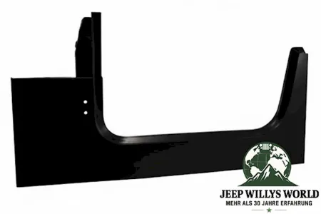 front left Body side panel, primed black. Jeep CJ8 (1981-1985)