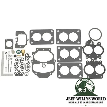 Carburetor Repair Set 2-BBL Jeep CJ + Wrangler 4,2 L 76-90