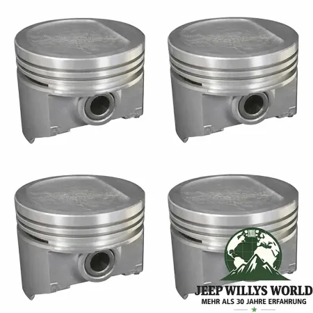 Enginetech Kolben Set Motor Standard Jeep CJ5 CJ7 CJ8 / Wrangler YJ / Cherokee XJ / Comanche MJ 2,5L 4 Zyl. (1983-1995)