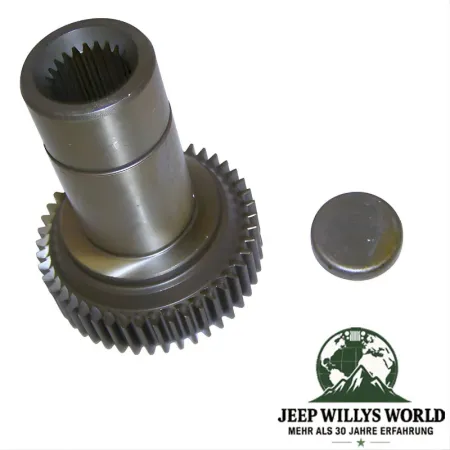 Input Shaft for NP228 or NP229 Transfer Case. Jeep SJ / J Series / Cherokee XJ (1982-1991).