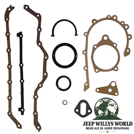 Engine Gasket Set Lower Jeep CJ + Wrangler + Cherokee 2,5 L 83-91