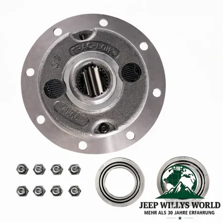 Differentialkorb Set Dana 35 Ratio 3.55 bis 4.88 Trac-Lok Jeep Wrangler + Cherokee + Grand Cherokee 90-00