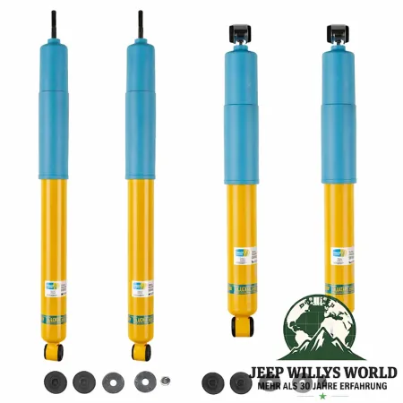 Shock Absorber Gas Set Bilstein B6 Standard Jeep Wrangler 87-95