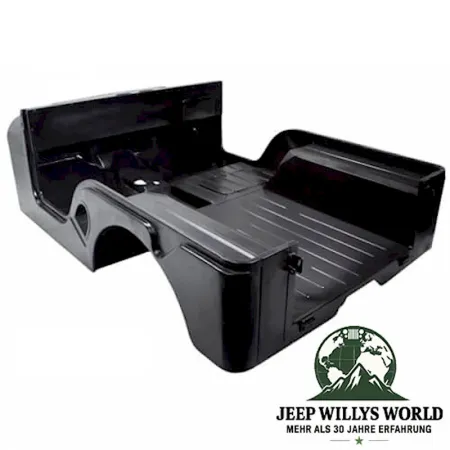 Body Tub with embossed "Jeep" logo/emblem on the side. Jeep CJ5 (1972-1975).