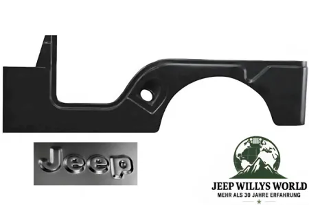 Body side panel Left with Embrossing Jeep CJ5 55-69