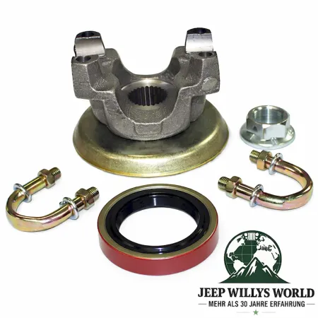 Kardanflansch Set Hinterachse Dana 35 Jeep Wrangler + Cherokee + Grand Cherokee 84-06