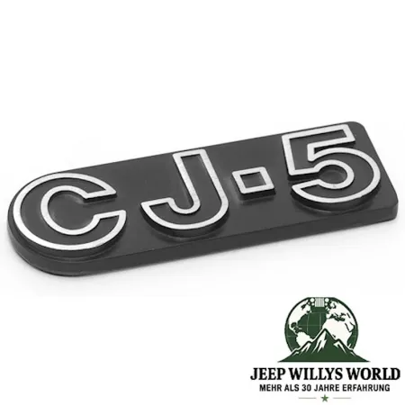 Jeep CJ5 Emblem Schriftzug "CJ-5" Jeep CJ 72-83