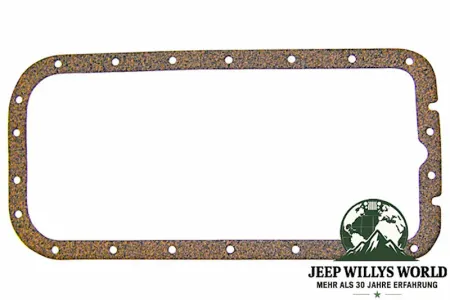 Ölwannendichtung Kork Jeep CJ Willys Ford GPW 4-134cui 41-71