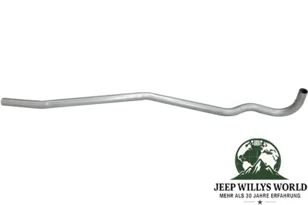 Auspuffrohr Zwischenrohr Jeep CJ + Willys 46-71 4-134cui