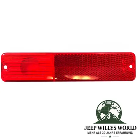 Blinkleuchte Seitenblinker Rot Jeep CJ 72-86
