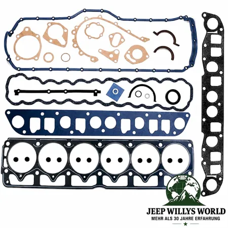 Enginetech Motordichtsatz oben + unten Jeep Wrangler YJ / Cherokee XJ / Grand Cherokee ZJ 4,0L Motor (1992-1995)
