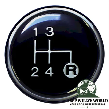 Shift Knob Insert T4 T176 T177 Transmission Jeep CJ / SJ / Cherokee XJ (80-86)