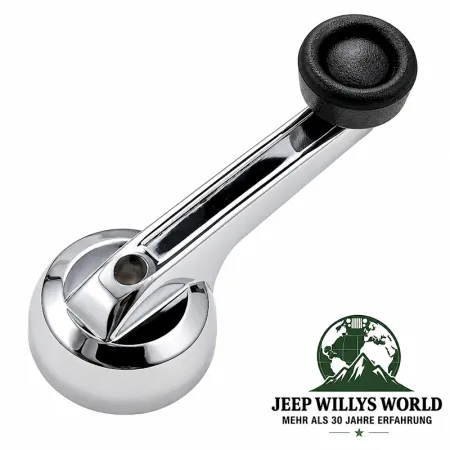 Fensterkurbel Chrom Jeep CJ + Wrangler 76-95