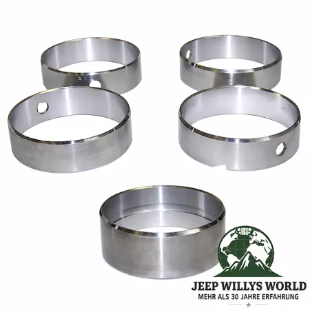 Camshaft Bearing Set Standard Size 5,0 + 5,9 L 8-Cyl. Jeep CJ + SJ 71-91