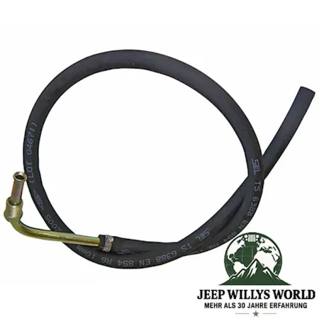 Servorücklaufschlauch Jeep CJ 3,8 + 4,2 + 5,0 L 73-79