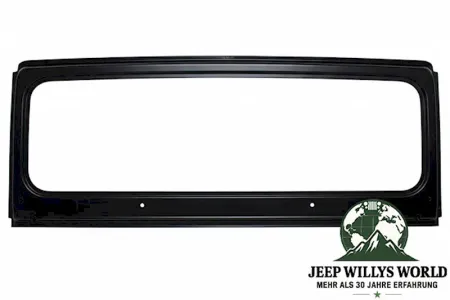 Windshield frame steel, primed black, bolt on fit to original mounting holes. Jeep CJ5 CJ7 CJ8 (1976-1986)