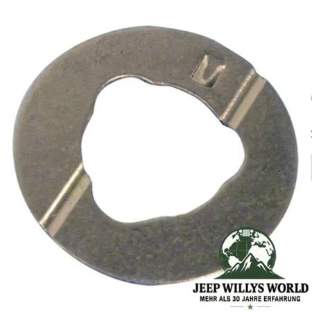 Anlaufscheibe Zwischenwelle Dana 18 20 300 Verteilergetriebe Jeep Willys CJ 46-86, Produktbild.