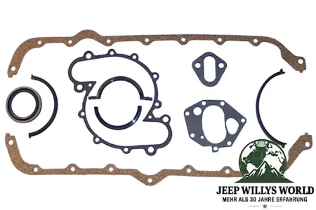 Engine Gasket Set Lower Jeep CJ 5,0 + 5,9 8 Zyl. 72-91