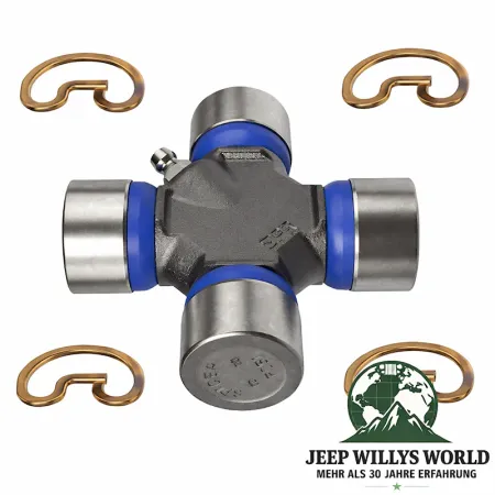 Kreuzgelenk Kardanwelle abschmierbar Jeep Willys + CJ + Wrangler + Cherokee + Grand Cherokee 41-07