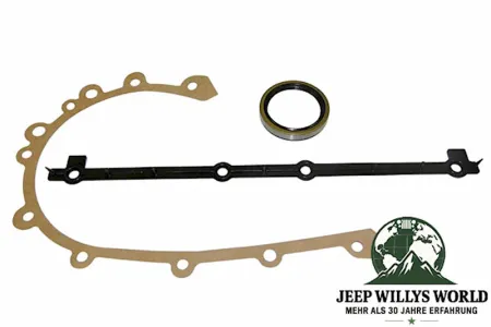Steuerkettengehäuse Dichtung Set Jeep CJ + Wrangler + Cherokee  4 + 6 Zyl 66-91
