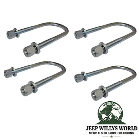 Blattfederbügel Set vorne Dana 30 Jeep CJ 76-86