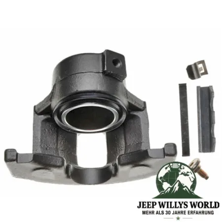 Bremssattel für vorne rechts Jeep CJ5 CJ7 CJ8 78‑81, Ansicht von unten.