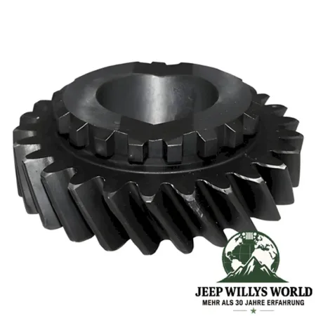 Zahnrad Dana 300 Verteilergetriebe Ausgang vorne Jeep CJ 80-86, Vorderseite.