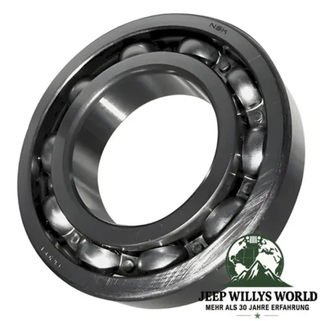 Lager Eingangswelle Dana 300 Verteilergetriebe Jeep CJ 80-86, Nahaufnahme.