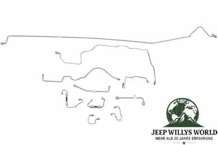 Bremsleitungssatz 9-teilig Edelstahl Jeep Grand Cherokee 93-98