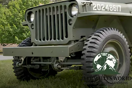 Front bumper Willys MB 42-45