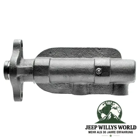 Hauptbremszylinder für 11" Bremsen Jeep CJ5 CJ7 77-78 ohne Bremskraftverstärker, Ansicht von unten.