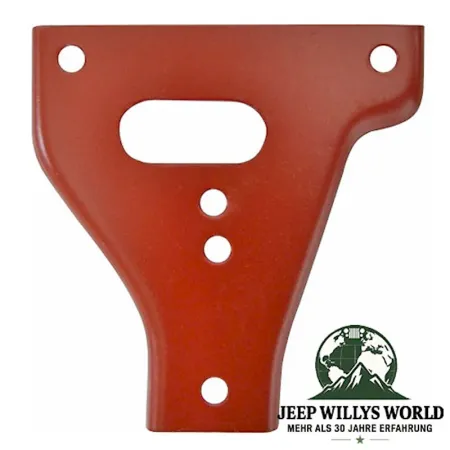 Stoßstangen Halteplatte vorne rechts unten Jeep CJ Willys MB Ford GPW 41-48