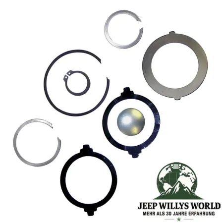 Small Parts Repair Set for NP231 Transfer Case. Jeep Cherokee XJ / Wrangler YJ / TJ (1987-2006).