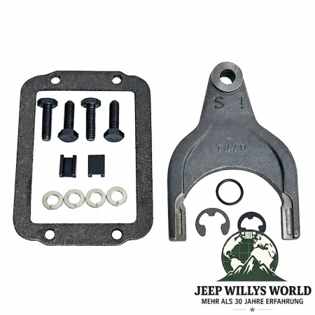 Intermediate Disconnect Shift Fork Set Front Axle Dana 30 Jeep Wrangler + Cherokee 84-95