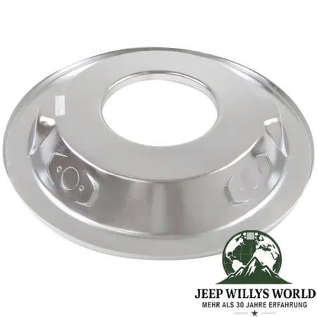 Luftfilterkit Chrom inkl. Filter 5,0 + 5,9 L V8 Jeep CJ 76-86