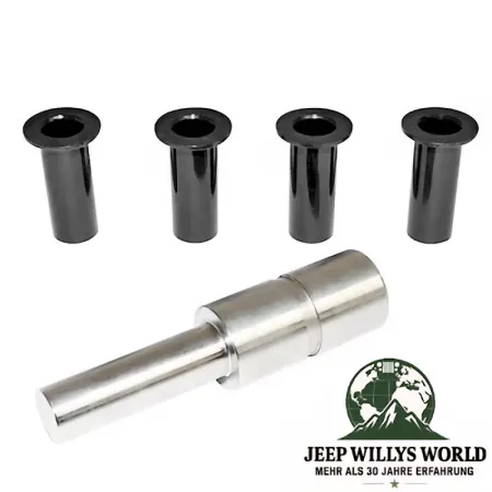 Door Hinge Insert Set Delrin Jeep CJ + Wrangler 76-06