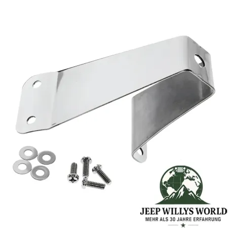 Tire Stop Stainless Steel Jeep CJ + Wrangler YJ 76-95