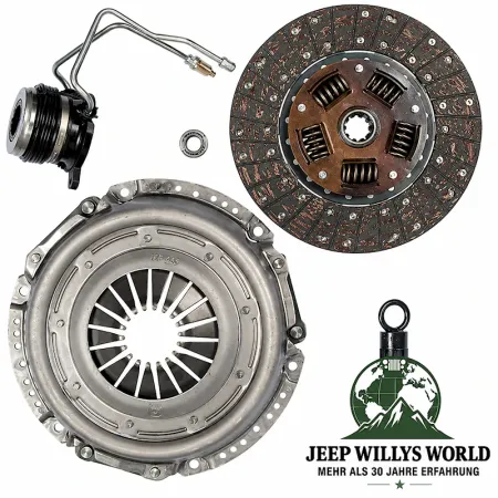 Clutch Master Kit 4.0L & 4.2L engine with BA10/5 transmission. Jeep Wrangler YJ / Cherokee XJ (1987-1989)