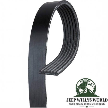 Keilrippenriemen Gates ohne Servo 2,5 L + 4,2 L Jeep CJ Wrangler Cherokee 83-90