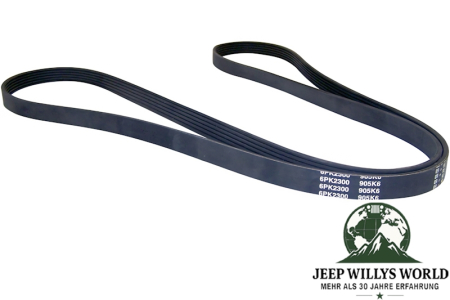 Keilrippenriemen mit Servo 4,2 L Jeep CJ 81-82